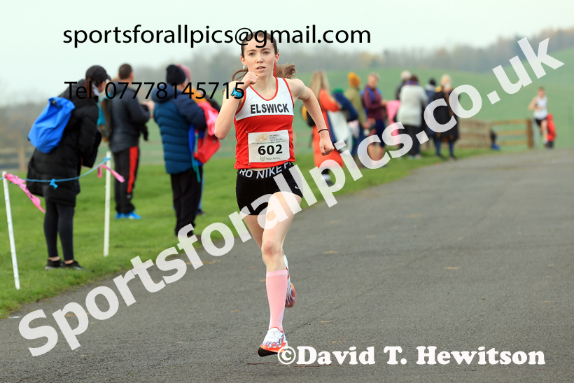 Boys and Girls Under-15s 2025 Heaton Memorial 10k Road Race, Newcastle Town Moor, Sunday, November 9th. Photo: David T. Hewitson/Sports for All Pics